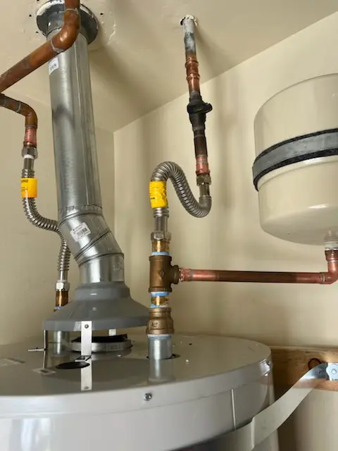 Water heater installation and plumbing repair in Whiteley